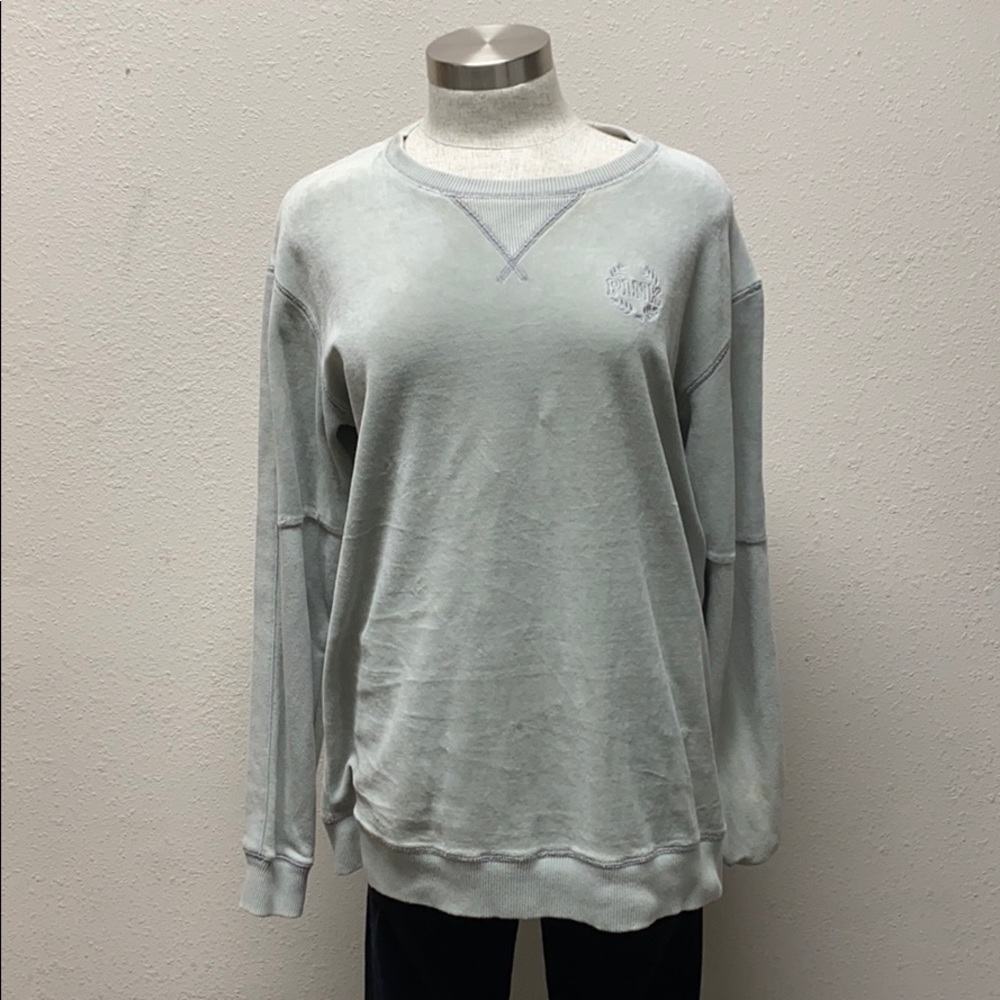 Velvet sweatshirt